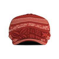 Fiji Marau na Kerisimasi Jeff Hat Red Tapa Masi Inspired Christmas - Polynesian Pride