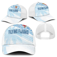 Fiji Rugby Kaiviti Masi Baseball Net Cap Turquoise - Polynesian Pride