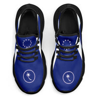 FSM Chuuk Clunky Sneakers Flag-Inspired Curve Style