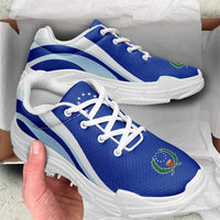 FSM Pohnpei Chunky Sneakers Flag-Inspired Curve Style
