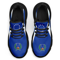 FSM Pohnpei Clunky Sneakers Flag-Inspired Curve Style