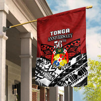 Tonga Flag Independence Anniversary Special Version LT14 House Flag - Polynesian Pride