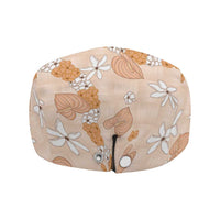 Hawaii Anthurium Tiare Pikake Lei Jeff Hat Alani Lauhala Art Pattern
