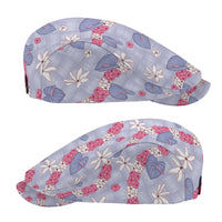 Hawaii Anthurium Tiare Pikake Lei Jeff Hat Poni Lauhala Art Pattern