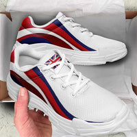 Hawaii Chunky Sneakers Flag-Inspired Curve Style