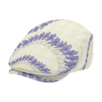 Hawaii Honohono Palaka Motifs Jeff Hat Hawaiian Orchid Lei LT14 - Polynesian Pride