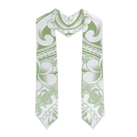 Hawaii Plumeria Lokelani Pikake Lei Graduation Stole Oma'oma'o Polynesian Tattoo LT9 - Polynesian Pride