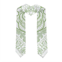 Hawaii Plumeria Lokelani Pikake Lei Graduation Stole Oma'oma'o Polynesian Tattoo LT9 - Polynesian Pride