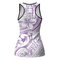 Hawaii Plumeria Lokelani Pikake Lei Hollow Tank Top Poni Polynesian Tattoo