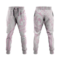 Hawaii Plumeria Lokelani Pikake Lei Jogger Pants Poni Mama Polynesian Tattoo