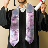 Hawaiian Quilt Graduation Stole Vintage Pattern Galaxy