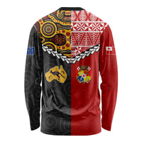 Tonga Combine Australia Aboriginal Heritage Long Sleeve Shirt - LT12