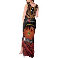 Papua New Guinea Bird of Paradise Tank Maxi Dress 16 September 1975 Independence Day Anniversary