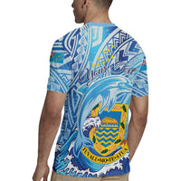 Tuvalu mo te Atua Rugby Jersey Tuvalu Dolphin Polynesian Pattern
