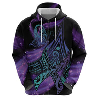 In September We Wear Teal And Purple Hoodie Magic Ribbon Semicolon