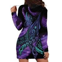 In September We Wear Teal And Purple Hoodie Dress Magic Ribbon Semicolon