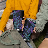 In September We Wear Teal And Purple Tumbler Cup Magic Ribbon Semicolon