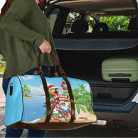Hawaii Santa Parrot Christmas Travel Bag Summer Vibe - Polynesian Pride