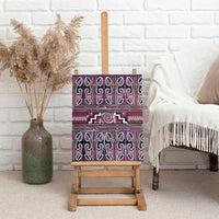 Maori Matariki Canvas Wall Art Pink Galaxy Aesthetic Koru Art