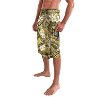 Polynesian Hibiscus Tropical Yellow Floral Lavalava Tribal Pattern - Polynesian Pride