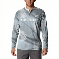 Custom Rugby New Zealand 2026 Button Sweatshirt The Fern Go Champions