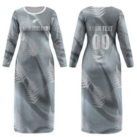 Custom Rugby New Zealand 2026 Couples Matching Long Sleeve Bodycon Dress and Long Sleeve Button Shirt The Fern Go Champions