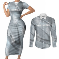 Custom Rugby New Zealand 2026 Couples Matching Short Sleeve Bodycon Dress and Long Sleeve Button Shirt The Fern Go Champions