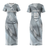 Custom Rugby New Zealand 2026 Couples Matching Short Sleeve Bodycon Dress and Long Sleeve Button Shirt The Fern Go Champions