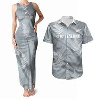 Custom Rugby New Zealand 2026 Couples Matching Tank Maxi Dress and Hawaiian Shirt The Fern Go Champions