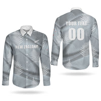 Custom Rugby New Zealand 2026 Couples Matching Tank Maxi Dress and Long Sleeve Button Shirt The Fern Go Champions