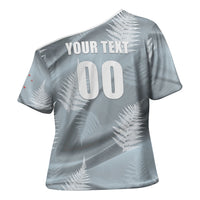 Custom Rugby New Zealand 2026 Cross Shoulder Shirt The Fern Go Champions