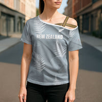 Custom Rugby New Zealand 2026 Cross Shoulder Shirt The Fern Go Champions