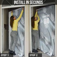Custom Rugby New Zealand 2026 Door Cover The Fern Go Champions
