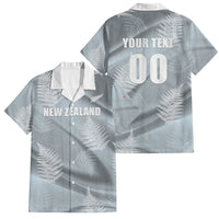Custom Rugby New Zealand 2026 Family Matching Short Sleeve Bodycon Dress and Hawaiian Shirt The Fern Go Champions