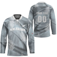 Custom Rugby New Zealand 2026 Hockey Jersey The Fern Go Champions