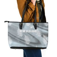 Rugby New Zealand 2026 Leather Tote Bag The Fern Go Champions