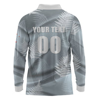 Custom Rugby New Zealand 2026 Long Sleeve Polo Shirt The Fern Go Champions