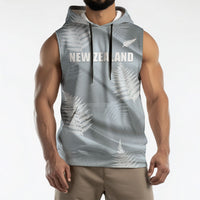 Custom Rugby New Zealand 2026 Sleeveless Hoodie The Fern Go Champions
