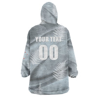 Custom Rugby New Zealand 2026 Wearable Blanket Hoodie The Fern Go Champions