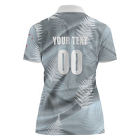 Custom Rugby New Zealand 2026 Women Polo Shirt The Fern Go Champions