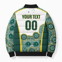 Custom Rugby Australia 2026 Bomber Puffer Jacket Wallabies Go Champions