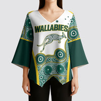 Custom Rugby Australia 2026 Kimono Sleeve Blouse Wallabies Go Champions