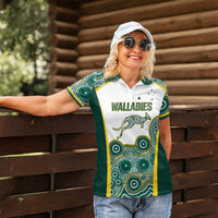 Custom Rugby Australia 2026 Women Polo Shirt Wallabies Go Champions