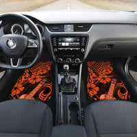Hawaii Ukulele Car Mats Polynesian Pattern Orange Version LT01 - Polynesian Pride