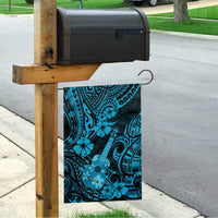 Hawaii Ukulele Garden Flag Polynesian Pattern Sky Blue Version LT01 - Polynesian Pride