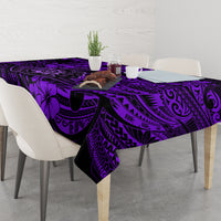Hawaii Shaka Sign Tablecloth Polynesian Pattern Purple Version LT01 - Polynesian Pride