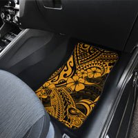 Hawaii Shark Car Mats Polynesian Pattern Gold Version LT01 - Polynesian Pride