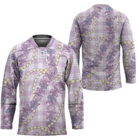 Pua Kalaunu Lei Hockey Jersey Palaka Pattern