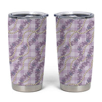 Pua Kalaunu Lei Tumbler Cup Palaka Pattern