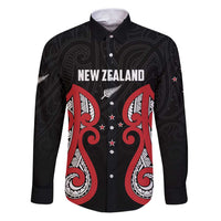 Custom Rugby New Zealand Family Matching Puletasi and Hawaiian Shirt Baby Black Go Champions